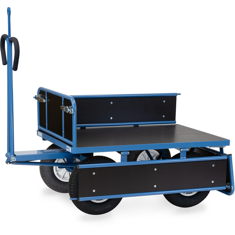 fetra® Handtrekwagen met wanden en treekoog 6454LZ