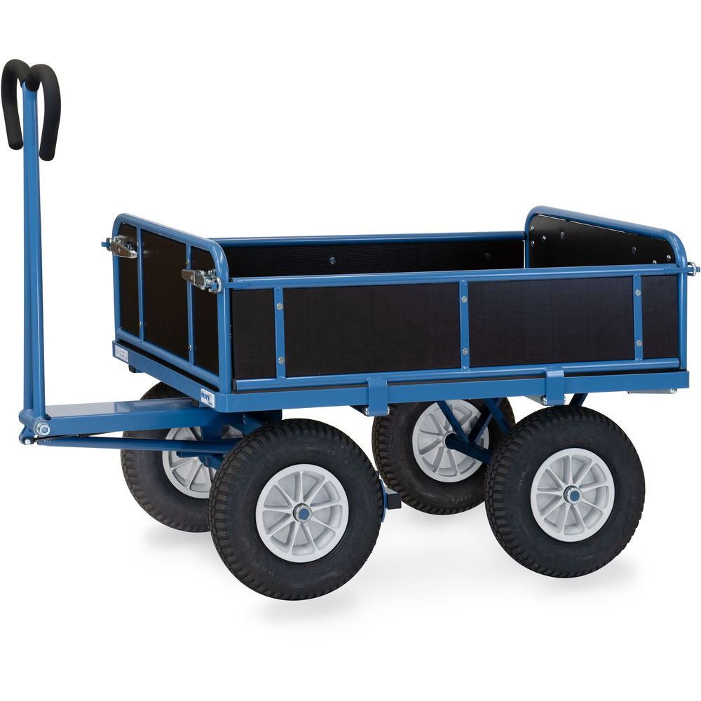 fetra® Handtrekwagen met wanden 6454P