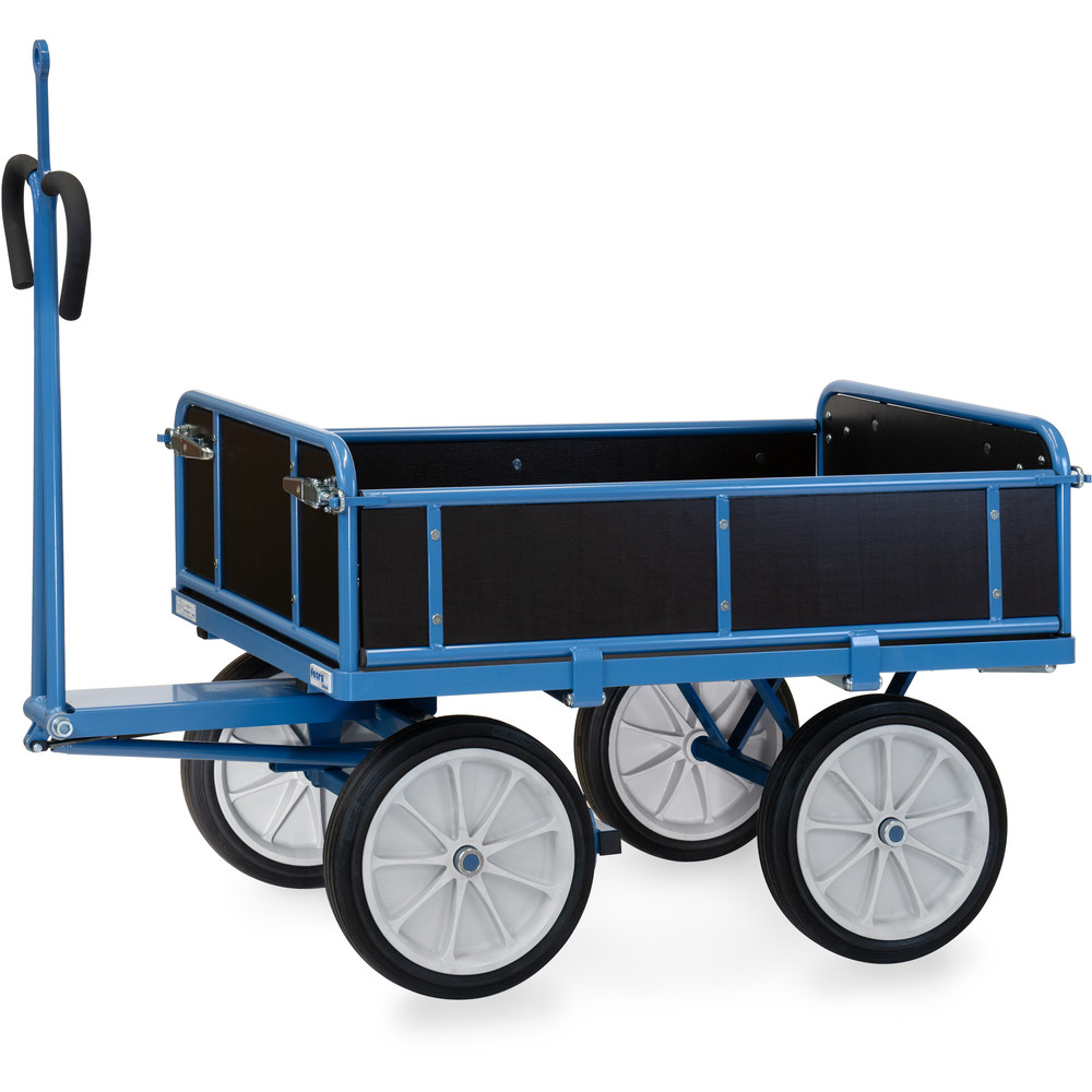 fetra® Handtrekwagen met wanden en treekoog 6454VZ