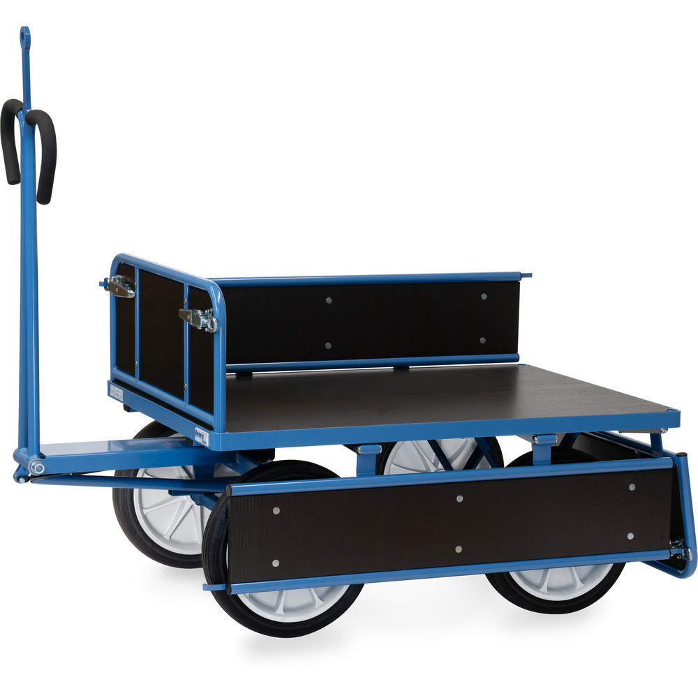 fetra® Handtrekwagen met wanden en treekoog 6454VZ