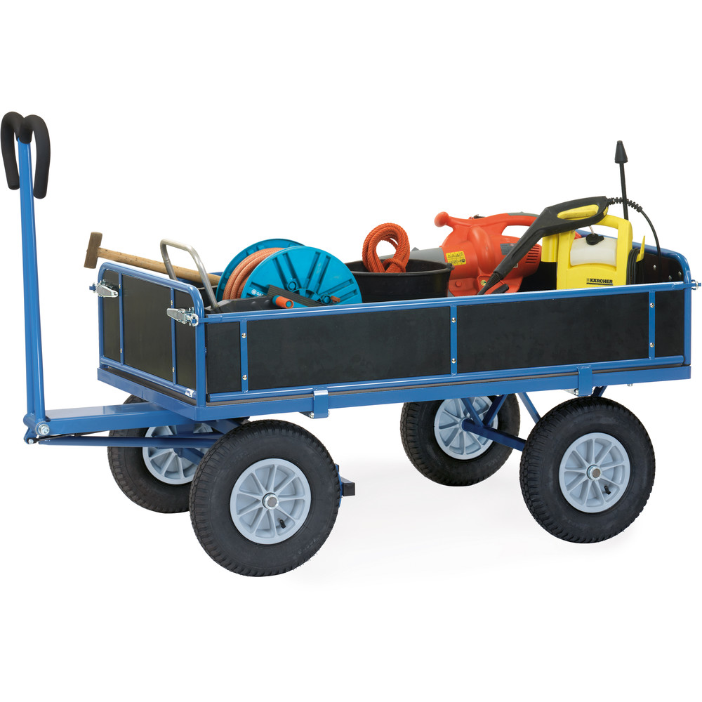 fetra® Handtrekwagen met wanden 6455L