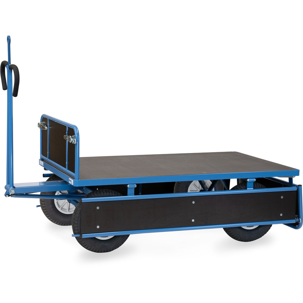 fetra® Handtrekwagen met wanden en treekoog 6455PZ