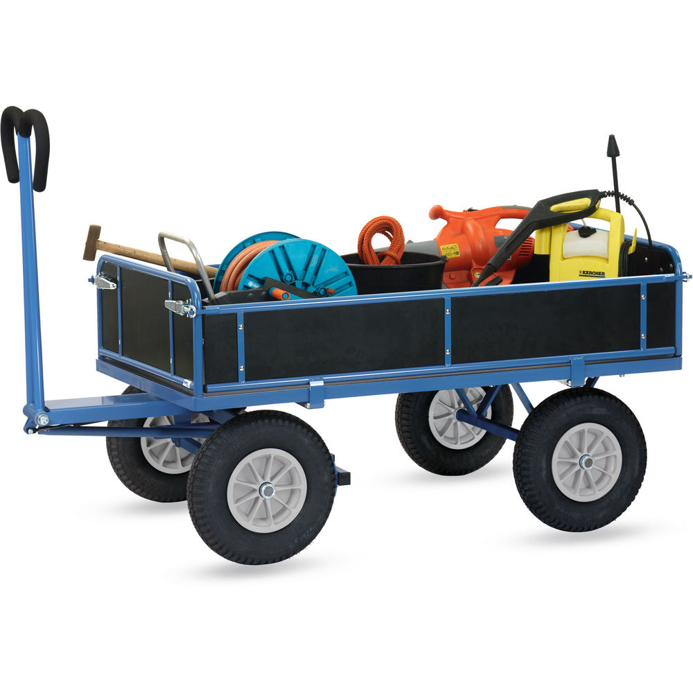 fetra® Handtrekwagen met wanden 6455P