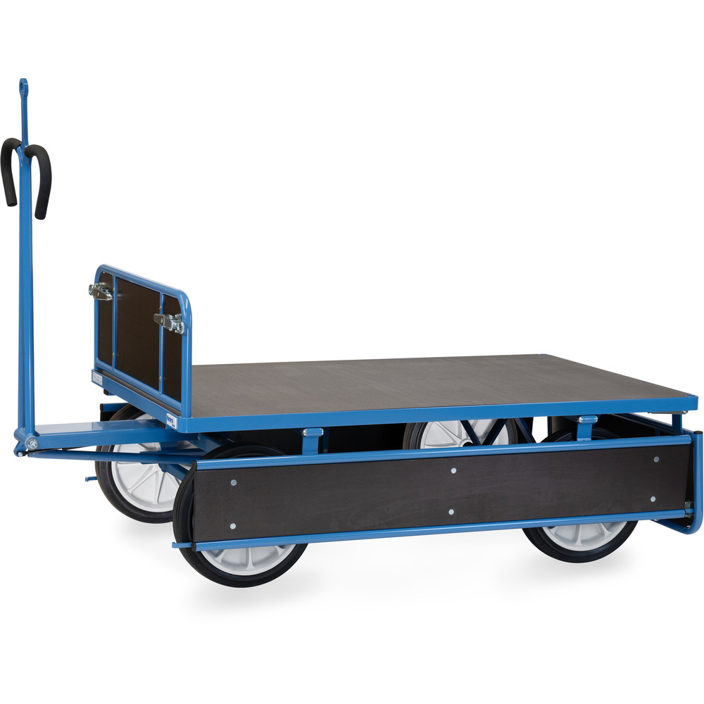 fetra® Handtrekwagen met wanden en treekoog 6455VZ