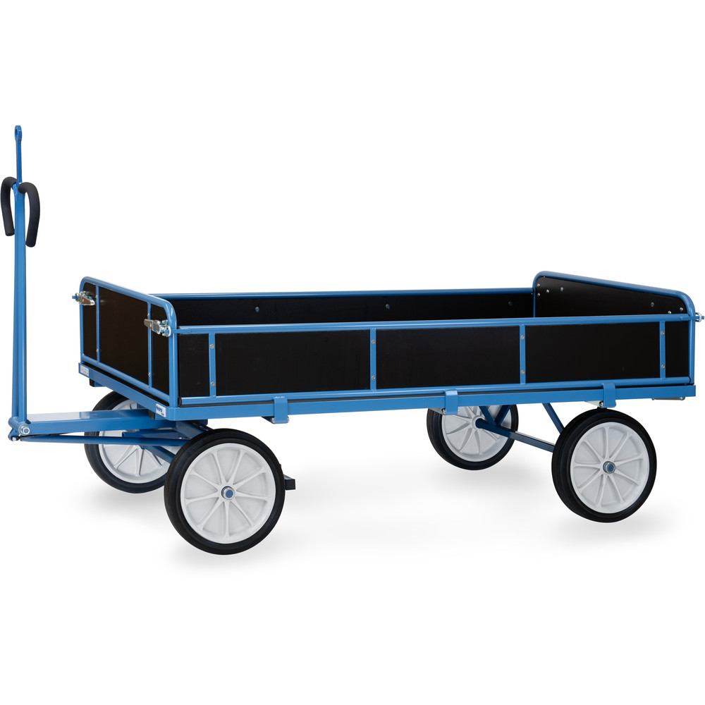 fetra® Handtrekwagen met wanden en treekoog 6456VZ