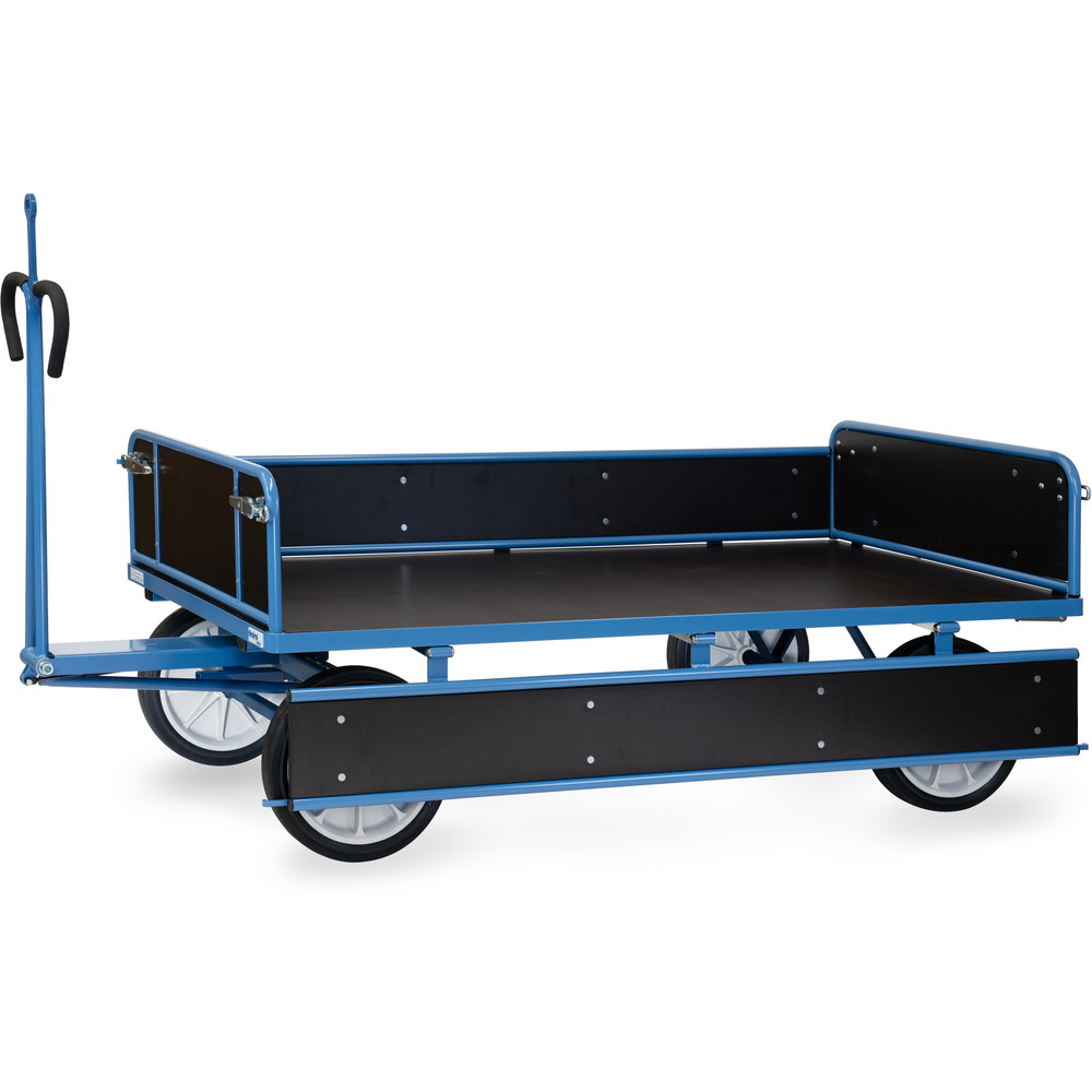 fetra® Handtrekwagen met wanden en treekoog 6456VZ