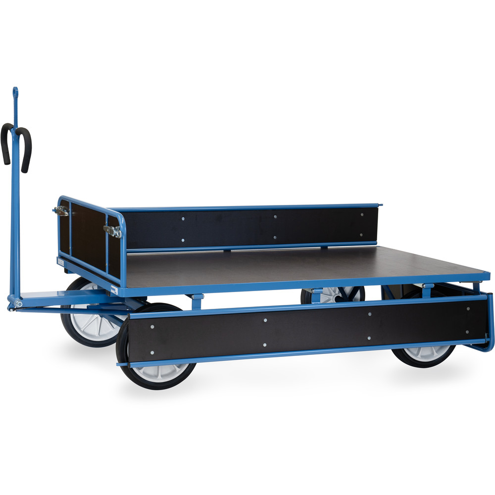 fetra® Handtrekwagen met wanden en treekoog 6456VZ