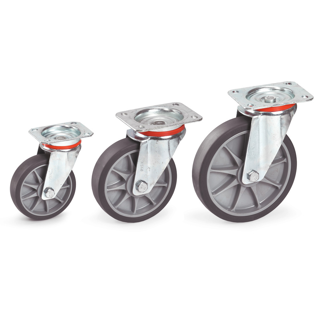 fetra® Zwenkwiel TPE 125 x 32 mm