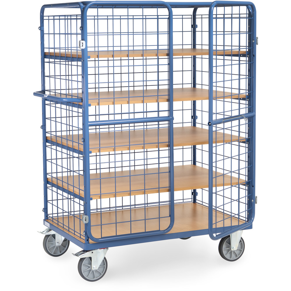 fetra® Etagewagen met deuren 8583-3DE
