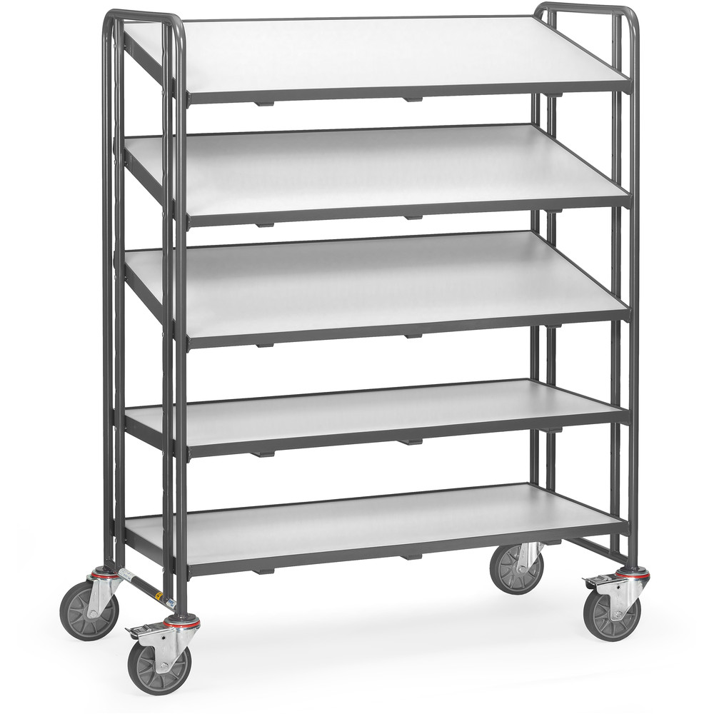 fetra® ESD-Eurobakkenwagen 9384 - elektrostatisch geleidend
