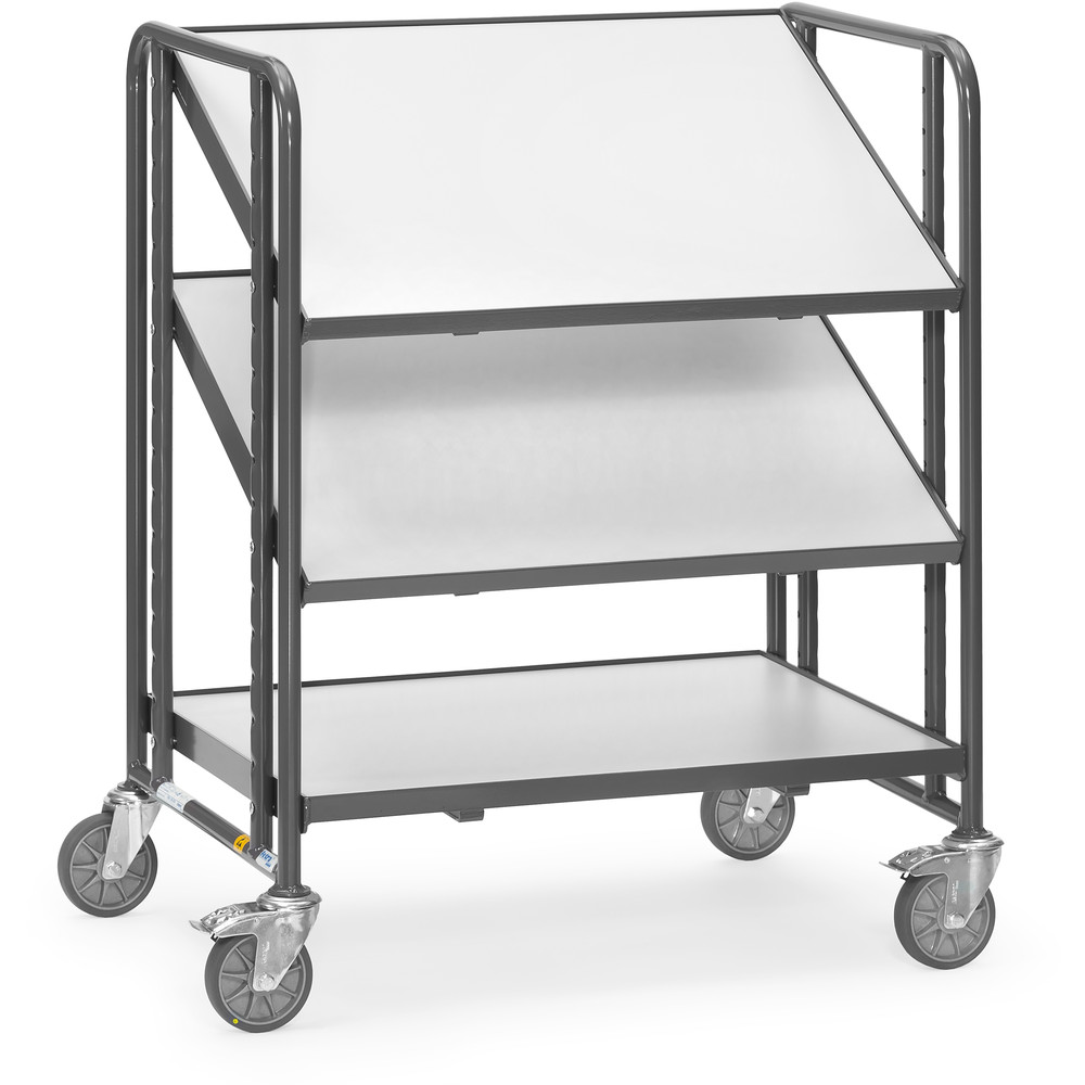 fetra® ESD-Eurobakkenwagen 9391 - elektrostatisch geleidend