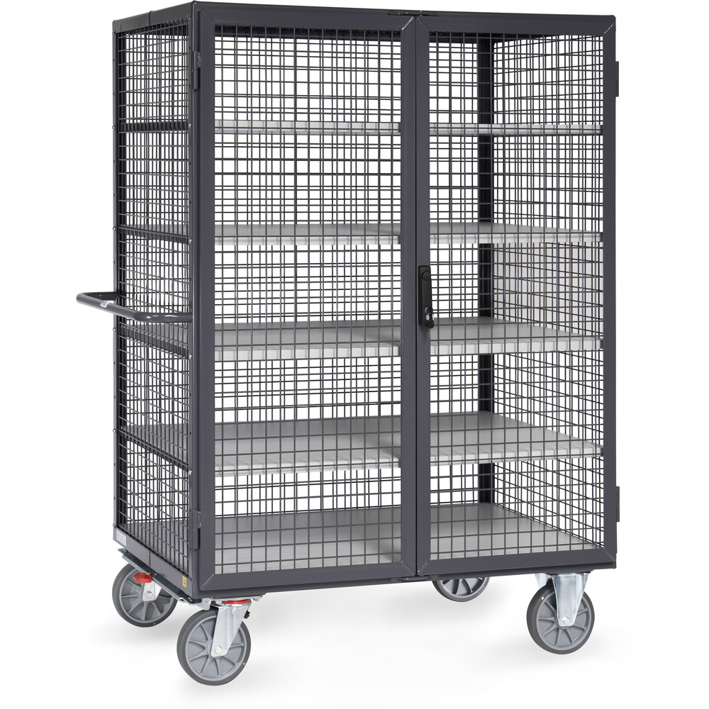 fetra® ESD-Kastwagen 9393 - elektrostatisch geleidend