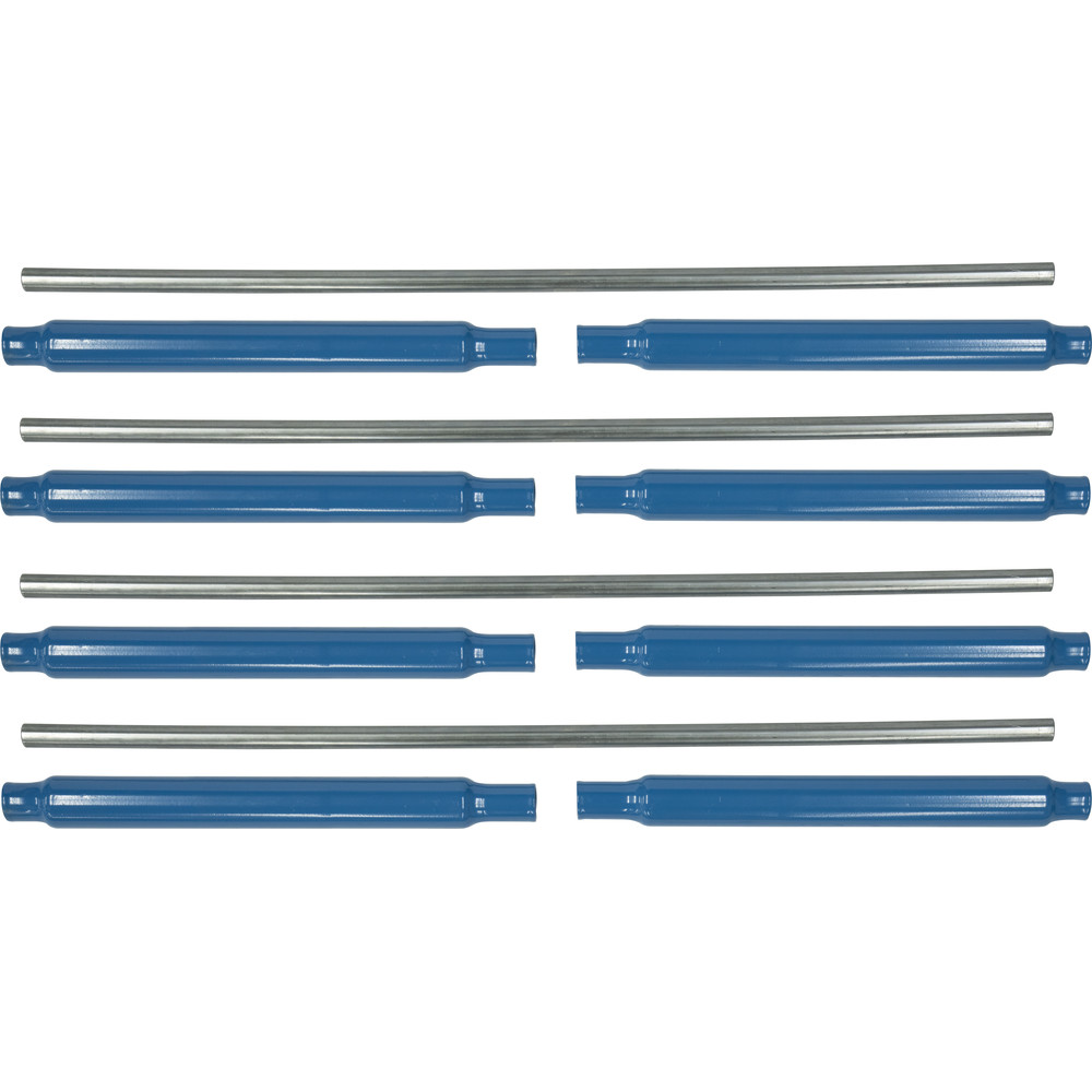 fetra® Hoekstangen blauw E12422SR t.b.v. Tafelwagen 12422 - 12426