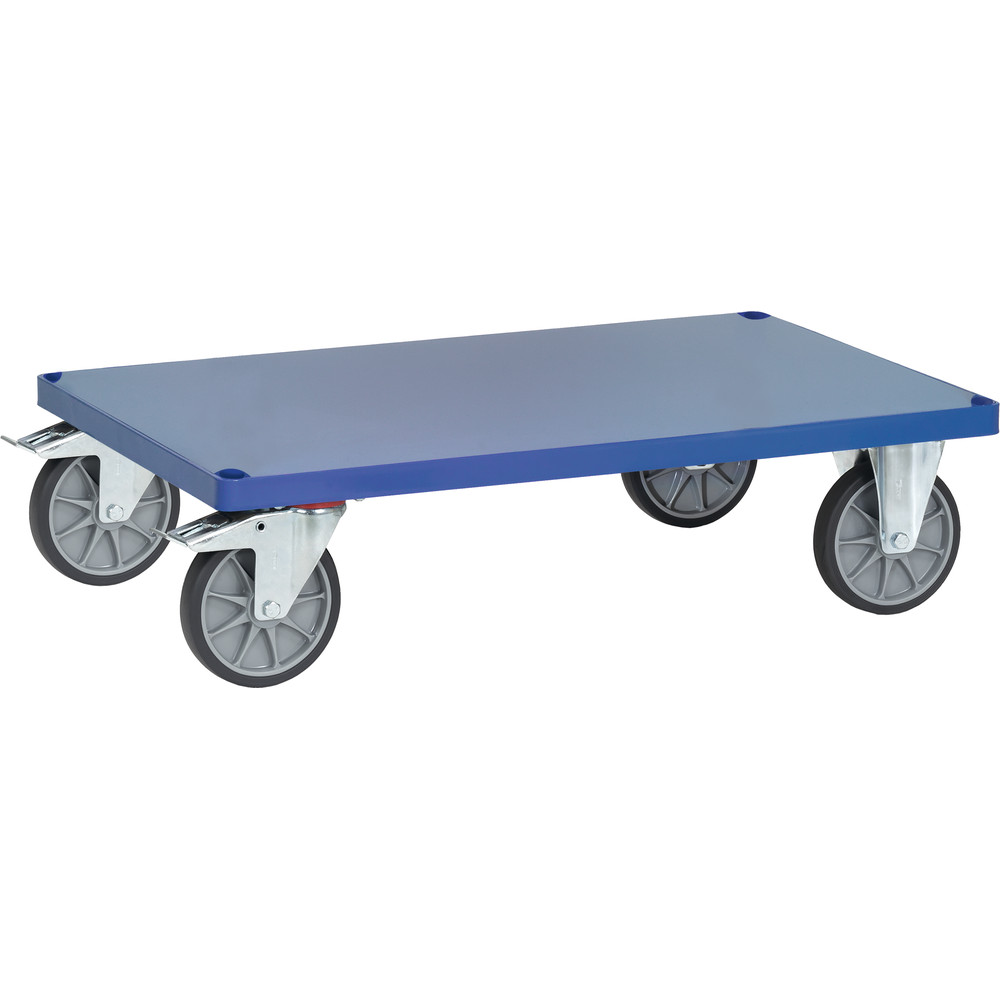 fetra® Platform met staalplaat E2400BFR voor zware tafelwagens