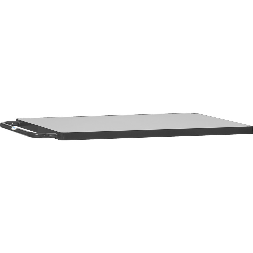 fetra® Tafeletage GREY-EDITION voor zware fetra® tafelwagens 850 x 500 mm