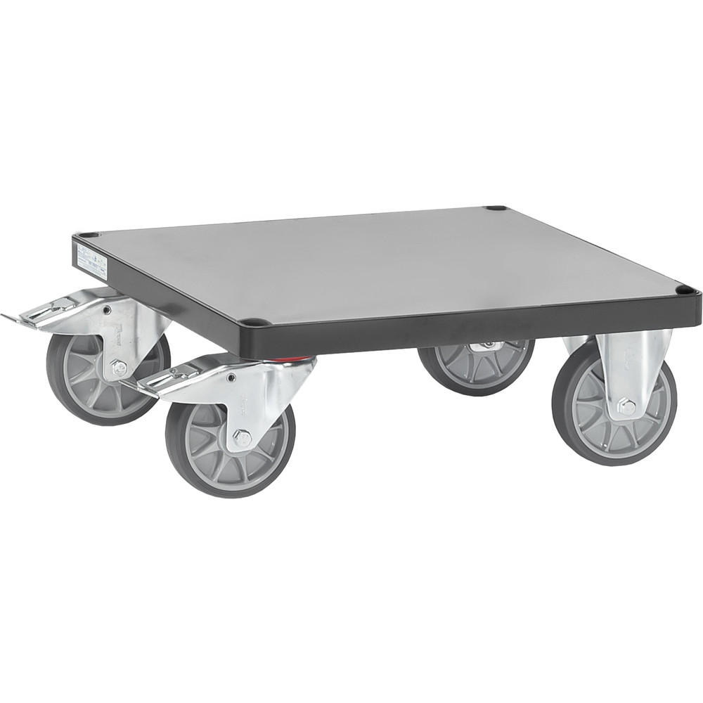 fetra® Platform GREY-EDITION E2496FR-7016 voor zware tafelwagens