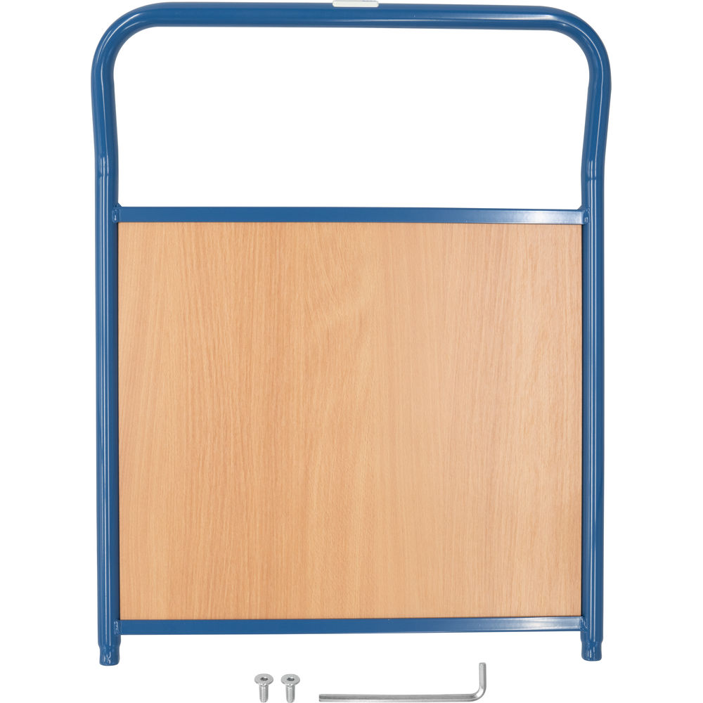 fetra® Kopwand met hout E2511SW voor kopwandwagen
