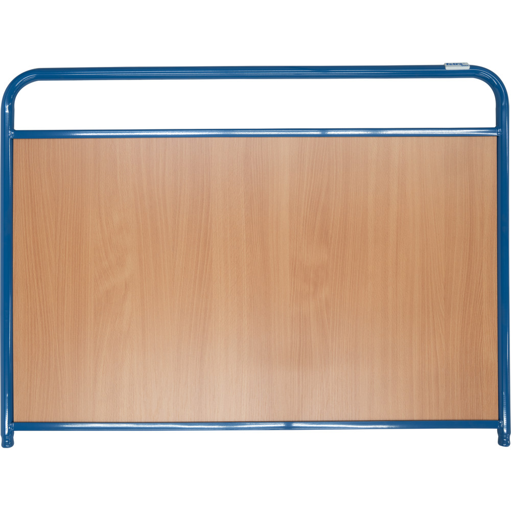 fetra® Lange zijwand met hout E2543LW voor hekwagen met 2 zijwanden
