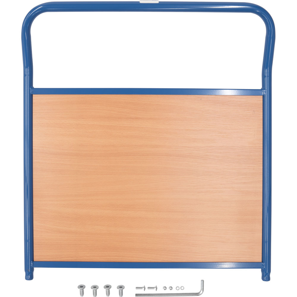 fetra® Kopwand met hout E2551SW voor vierwandwagen