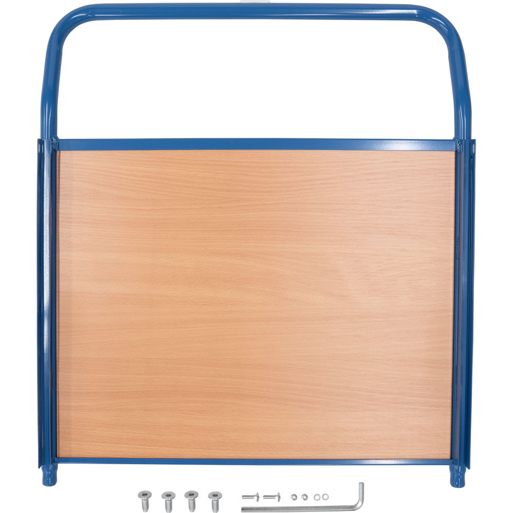 fetra® Kopwand met hout E2551SW voor vierwandwagen