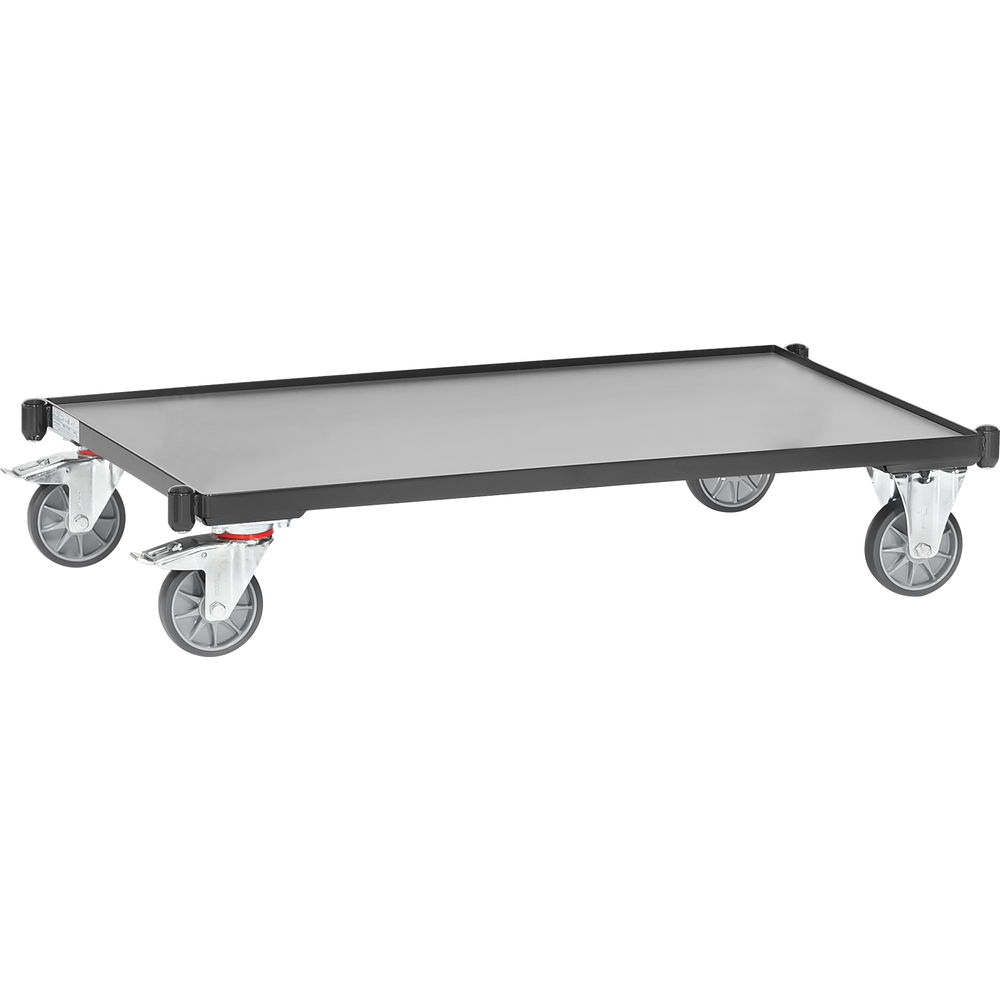 fetra® Platform GREY-EDITION E2742FR-7016 voor lichte tafelwagen