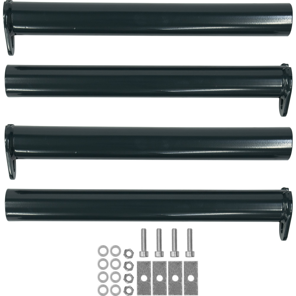 fetra® Set hoekstangen antracietgrijs ESR370-SATZ-7016 voor opzetraam