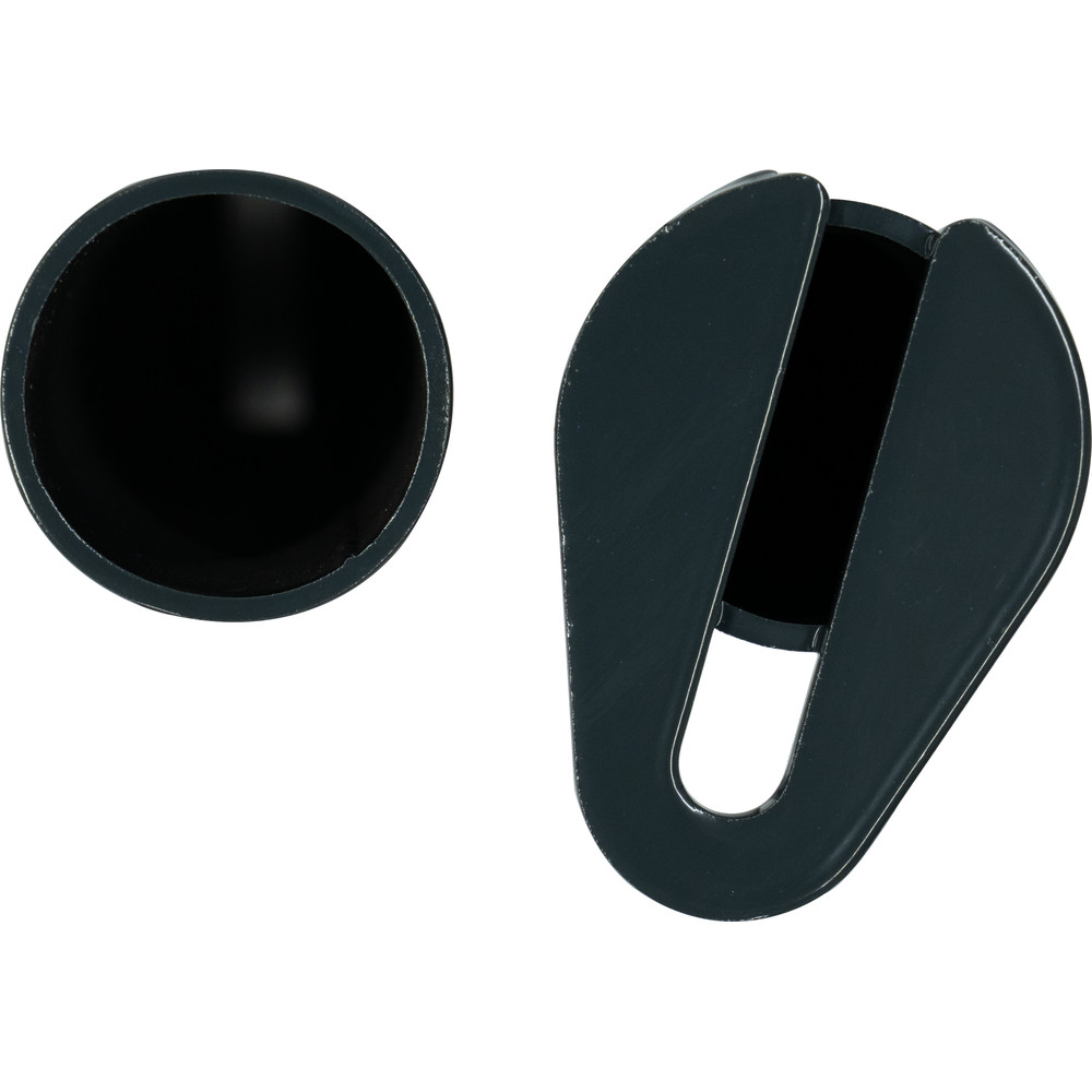 fetra® Set hoekstangen antracietgrijs ESR370-SATZ-7016 voor opzetraam