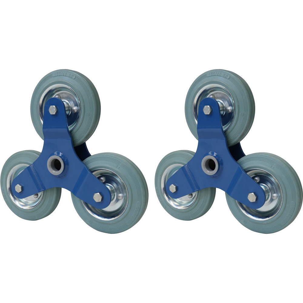 fetra® 3-armige wielsterren voor apparaten steekwagens