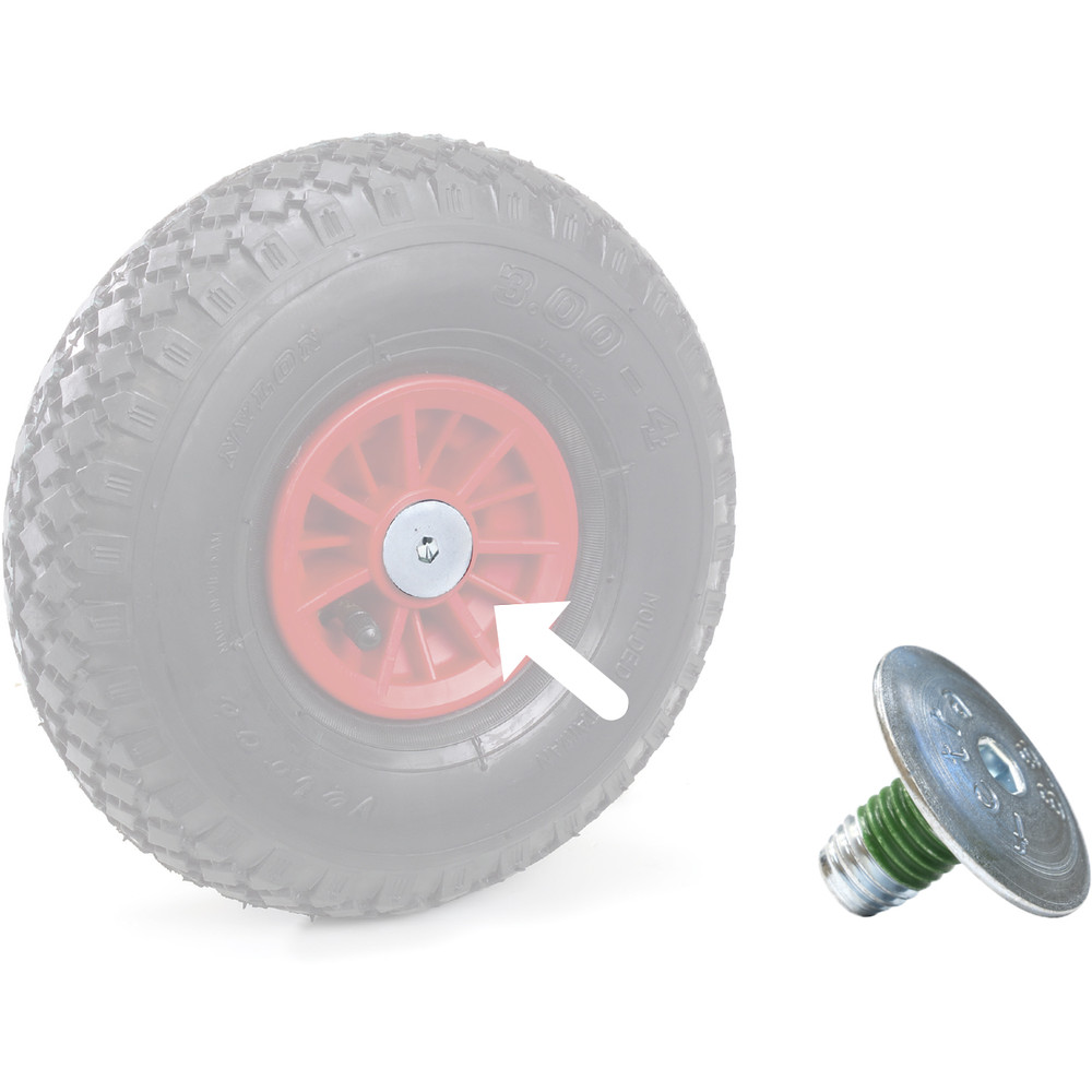 fetra® Inbusbout verzinkt voor wielbevestiging