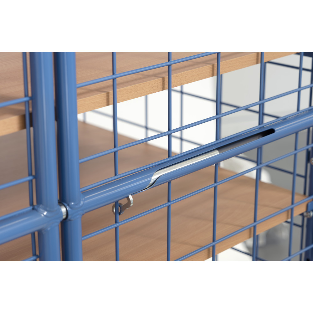fetra® Etagewagen met deuren 8583-3DE